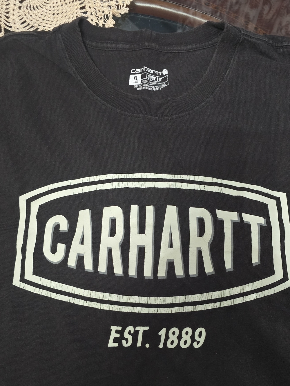 Carhartt Black Short Sleeve Logo Tee